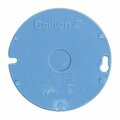 Carlon Lamson & Sessons Electrical Box Cover, Round, Non-Metallic, Blank A470D